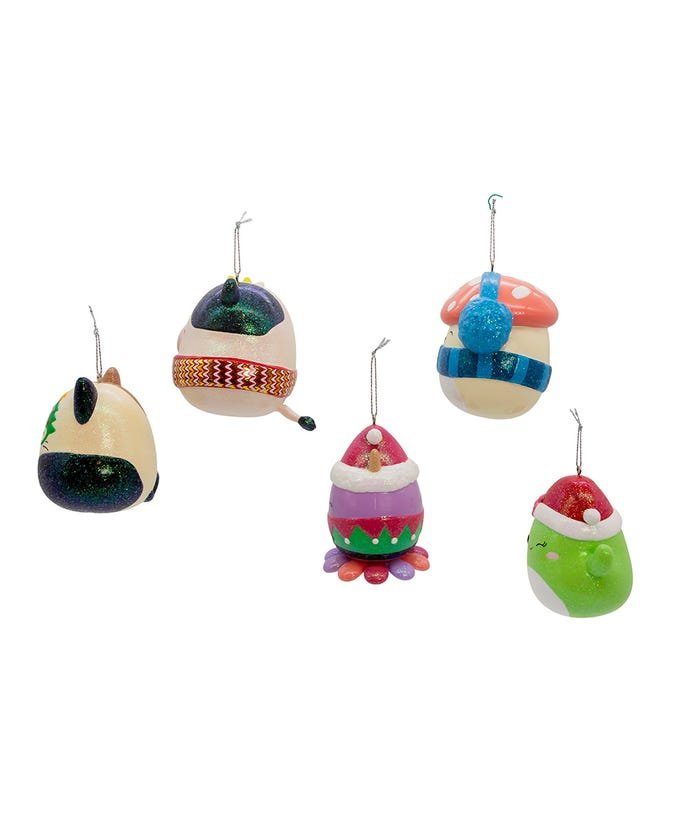 Squishmallows® Friends Ornaments (Set of 5)