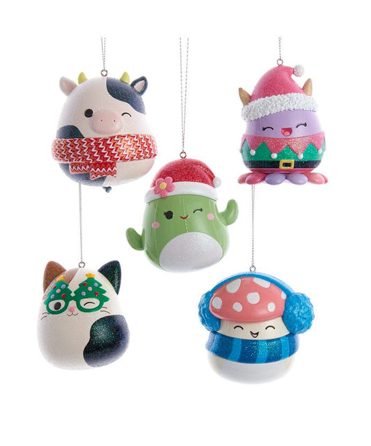 Squishmallows® Friends Ornaments (Set of 5)