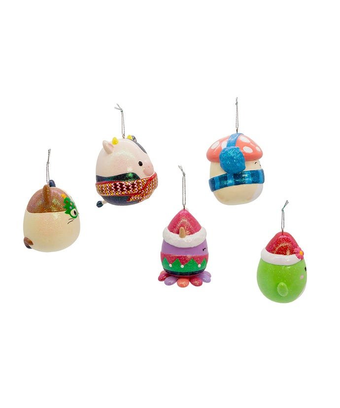 Squishmallows® Friends Ornaments (Set of 5)