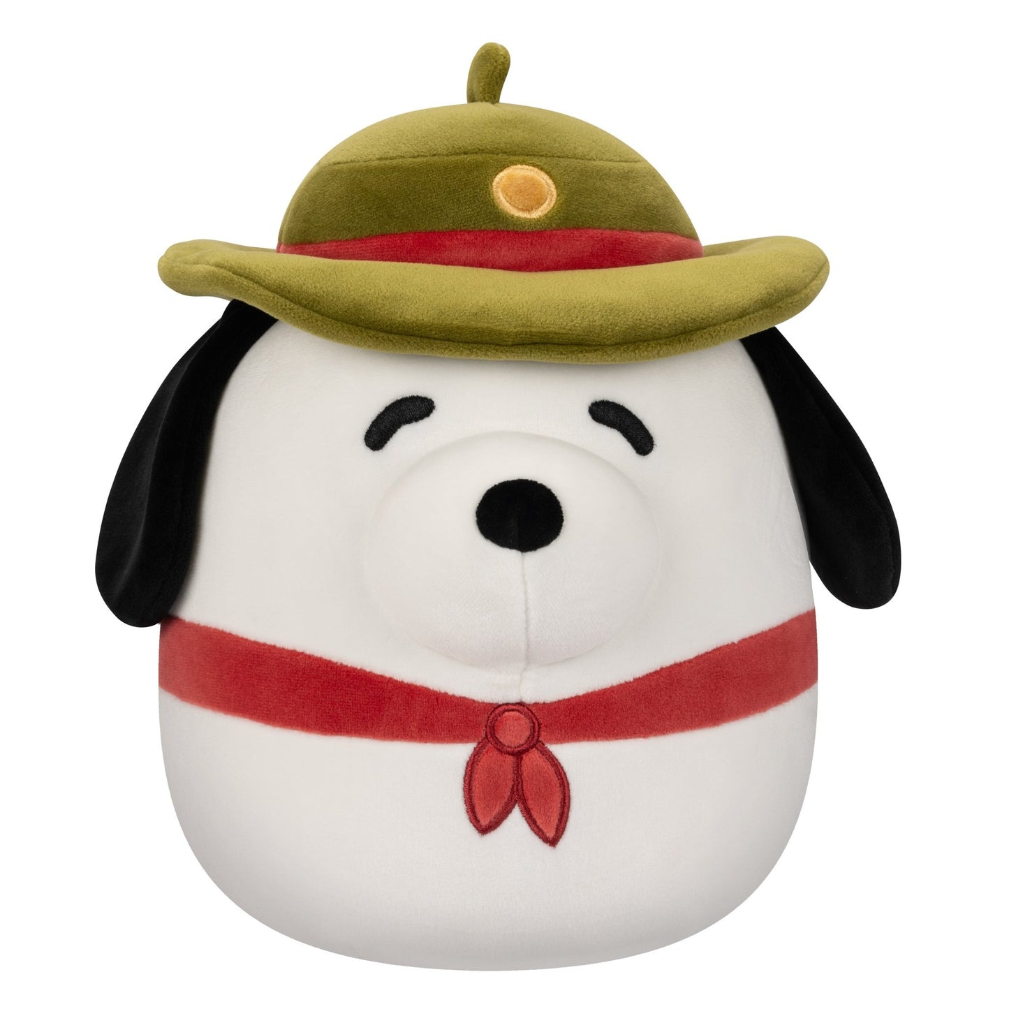 Squishmallows Peanuts - Snoopy In Beagle Scout Outfit 10"