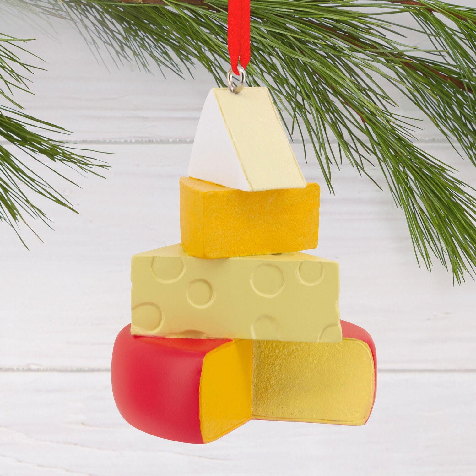 Stack of Cheese Hallmark Ornament