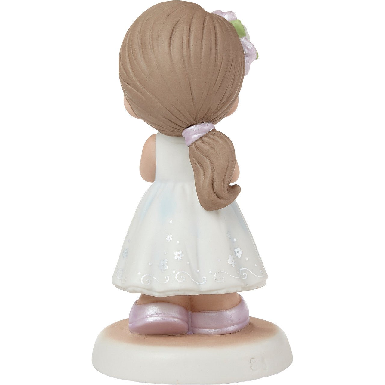 Standing Communion Girl Standing - Brunette Hair, Medium Skin