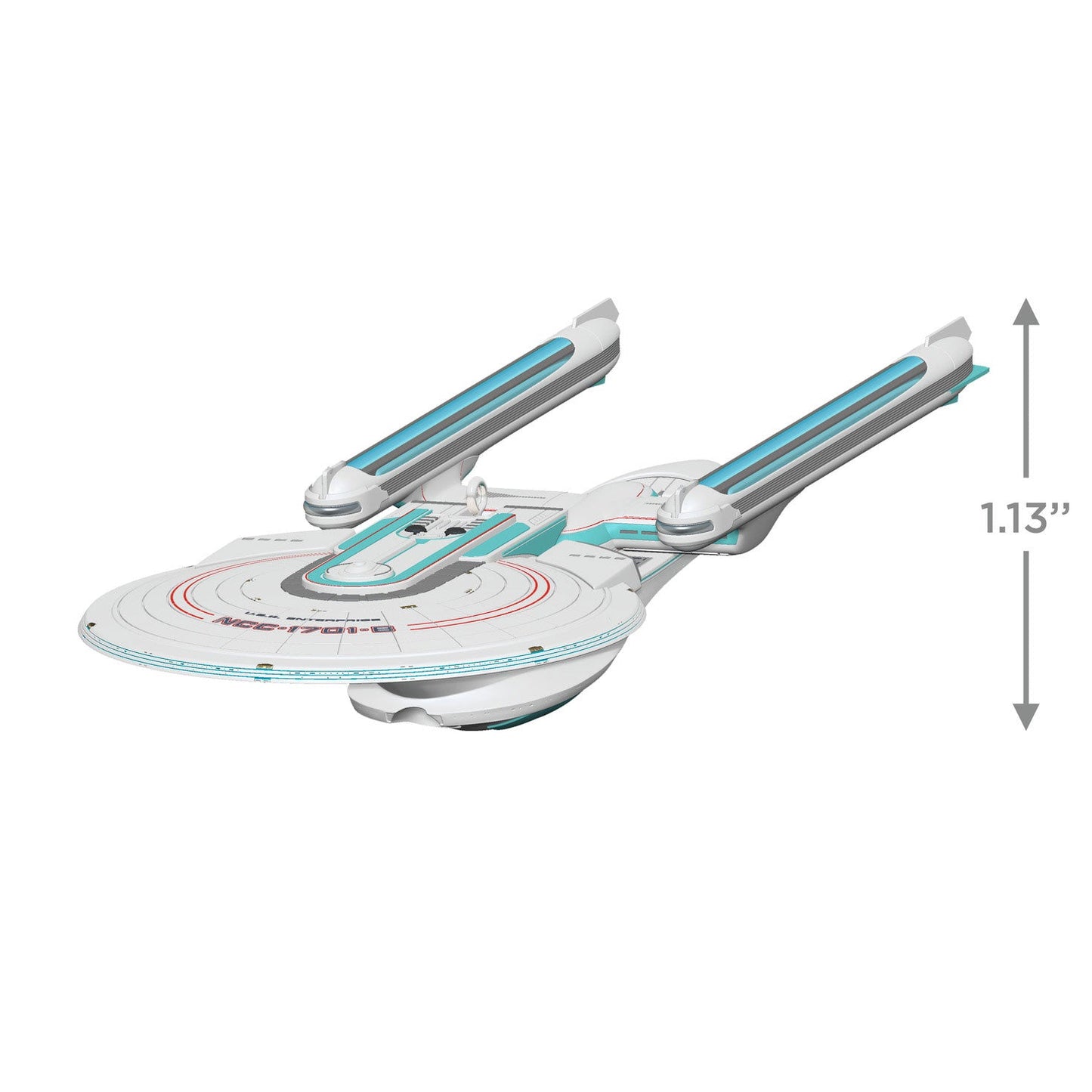 Star Trek Generations U.S.S. Enterprise NCC - 1701 - B 2024 Keepsake Ornament