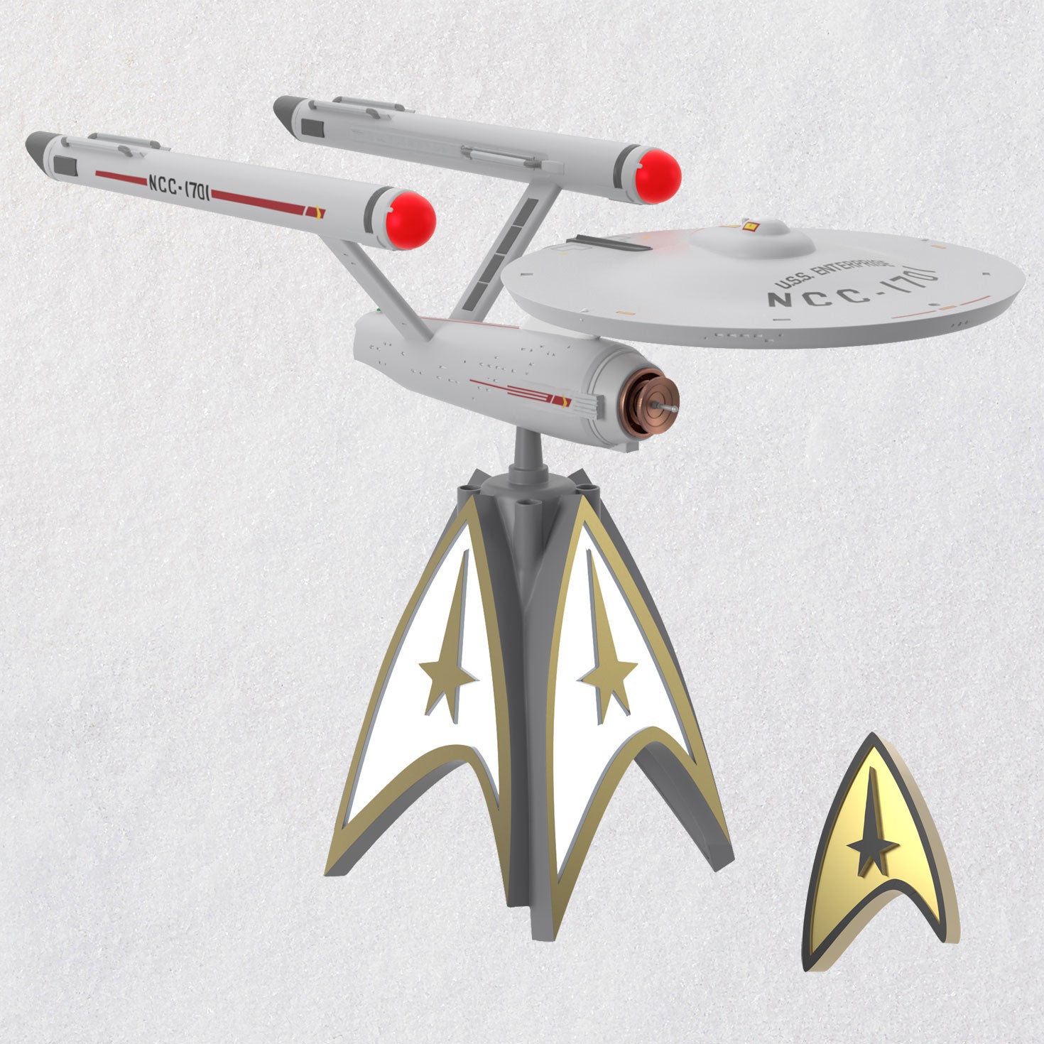 Star Trek Mirror Mirror Collection U.S.S. Enterprise Tree Topper