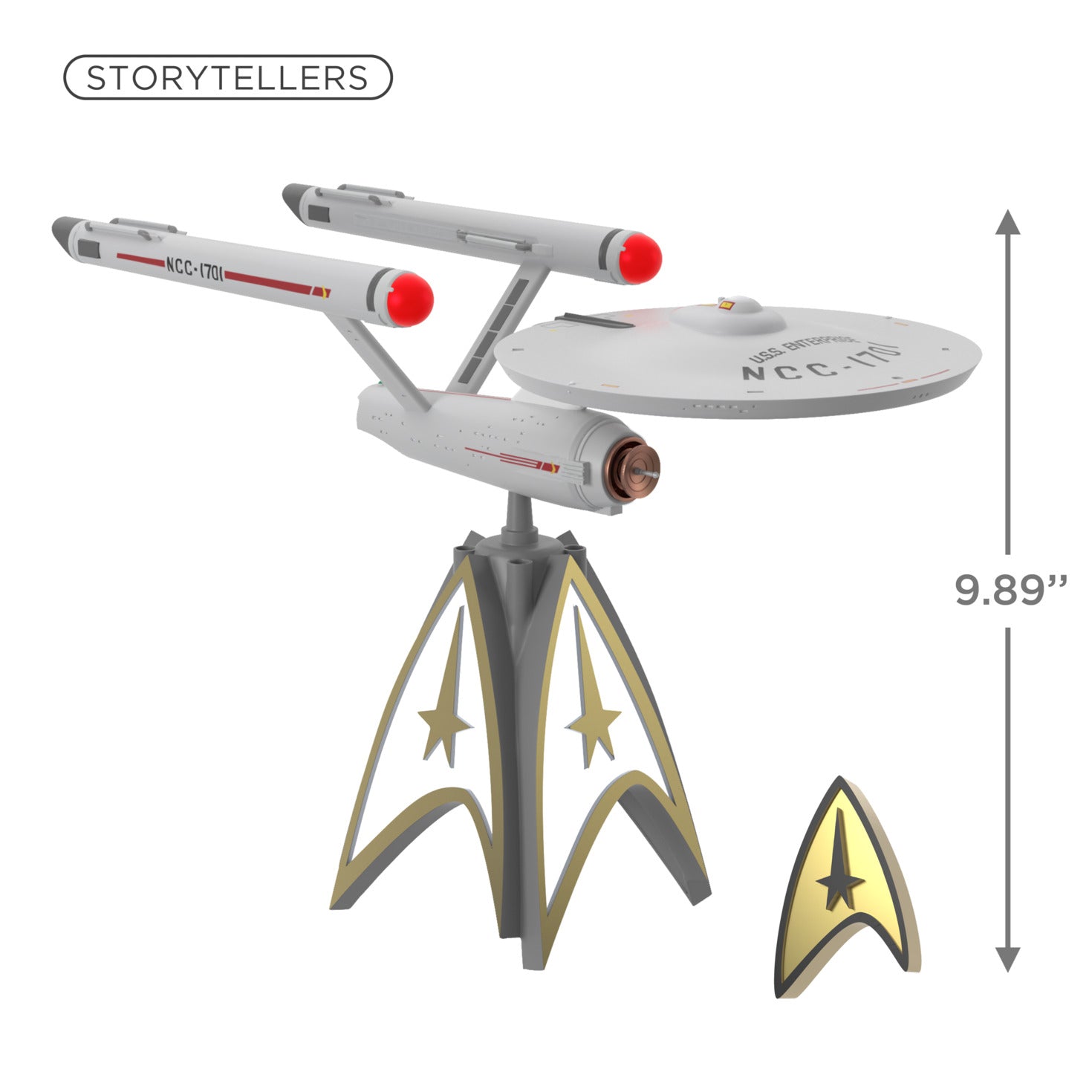 Star Trek Mirror Mirror Collection U.S.S. Enterprise Tree Topper