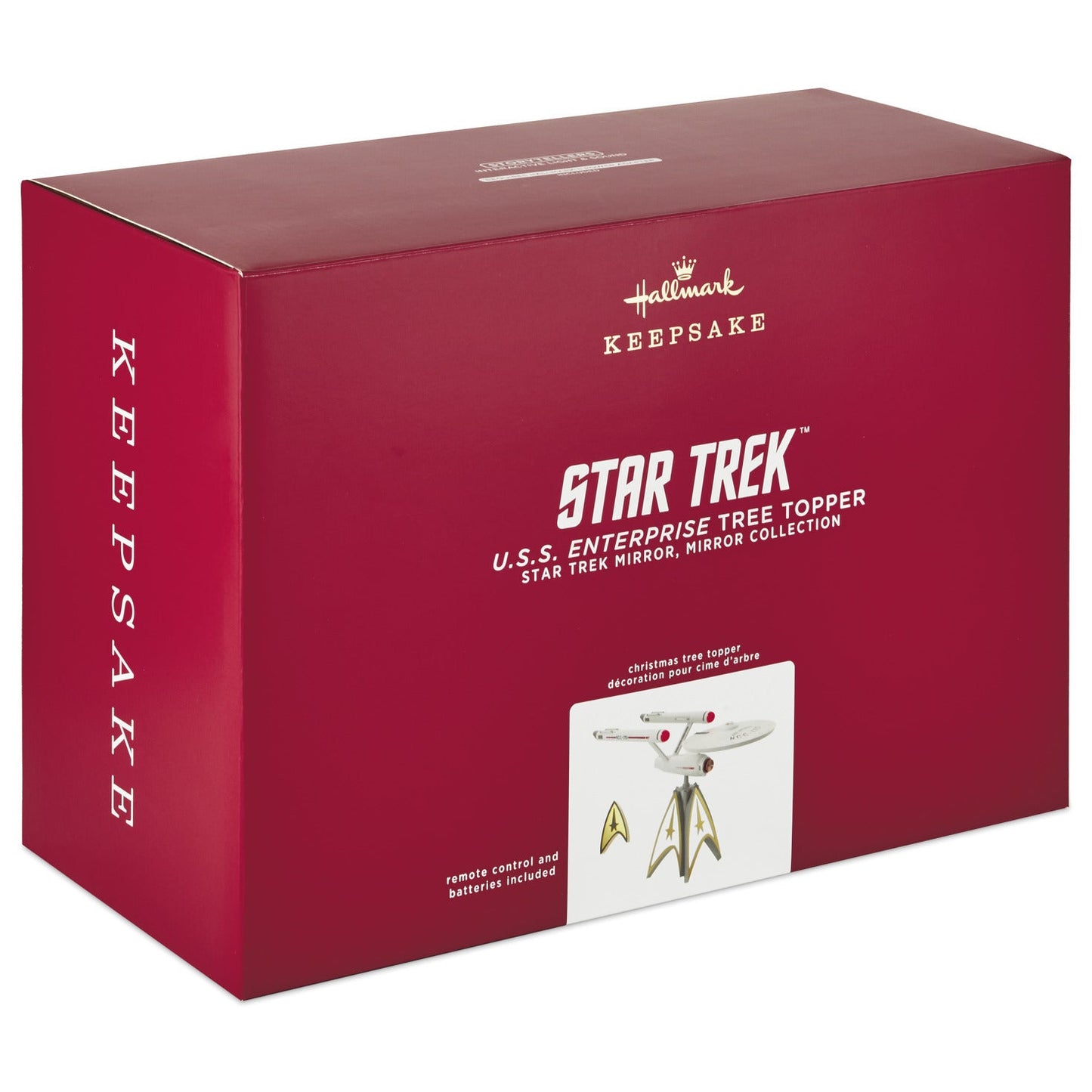 Star Trek Mirror Mirror Collection U.S.S. Enterprise Tree Topper