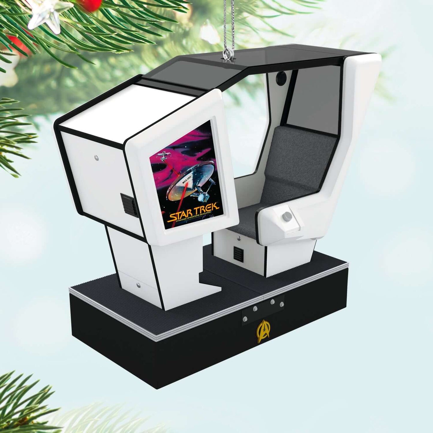Star Trek: Strategic Operations Simulator Arcade Game Star Trek 2025 Keepsake Ornament