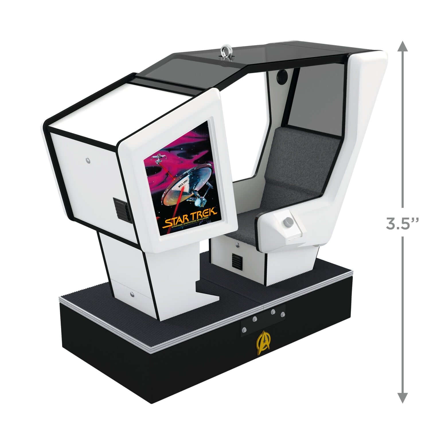 Star Trek: Strategic Operations Simulator Arcade Game Star Trek 2025 Keepsake Ornament