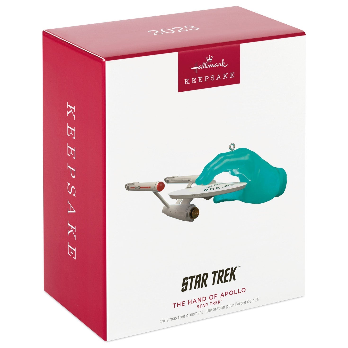 Star Trek The Hand of Apollo, 2023 Keepsake Ornament