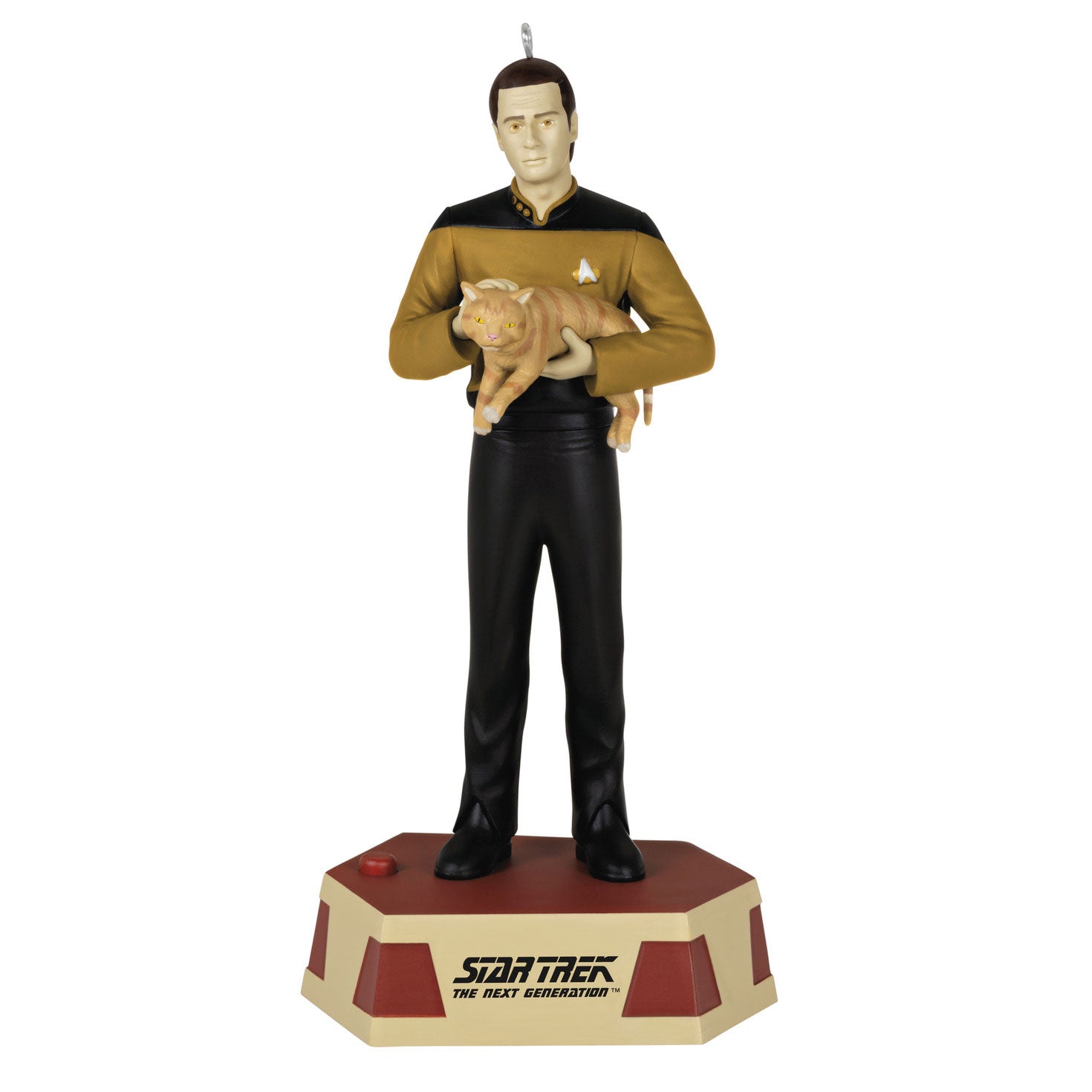 Star Trek: The Next Generation Data's Ode to Spot, 2023 Keepsake Ornament With Sound