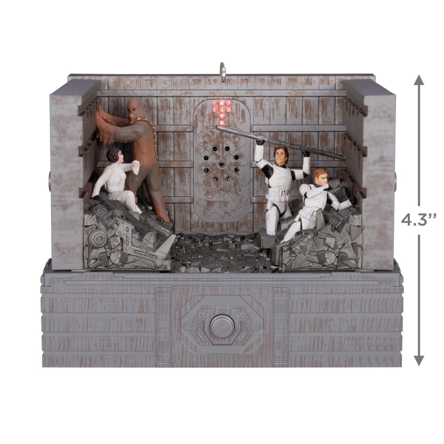 Star Wars: A New Hope "Shut Down the Garbage Mashers!" 2024 Keepsake Ornament, Sound and Motion