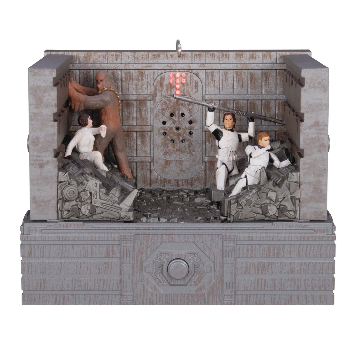 Star Wars: A New Hope "Shut Down the Garbage Mashers!" 2024 Keepsake Ornament, Sound and Motion