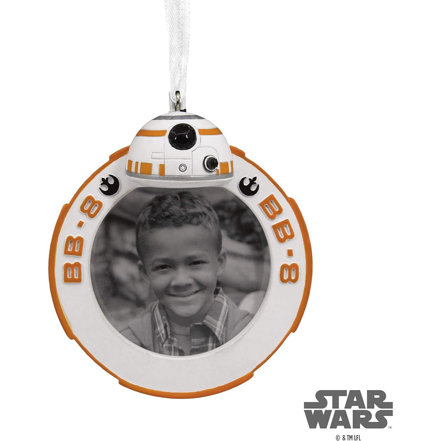 Star Wars BB-8 Picture Frame Personalized Hallmark Ornament