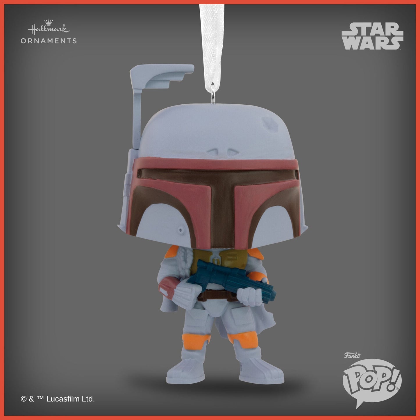 Star Wars™ Boba Fett (Vintage version) Funko Pop!®, New York Comic Con, 2023 Keepsake Ornament