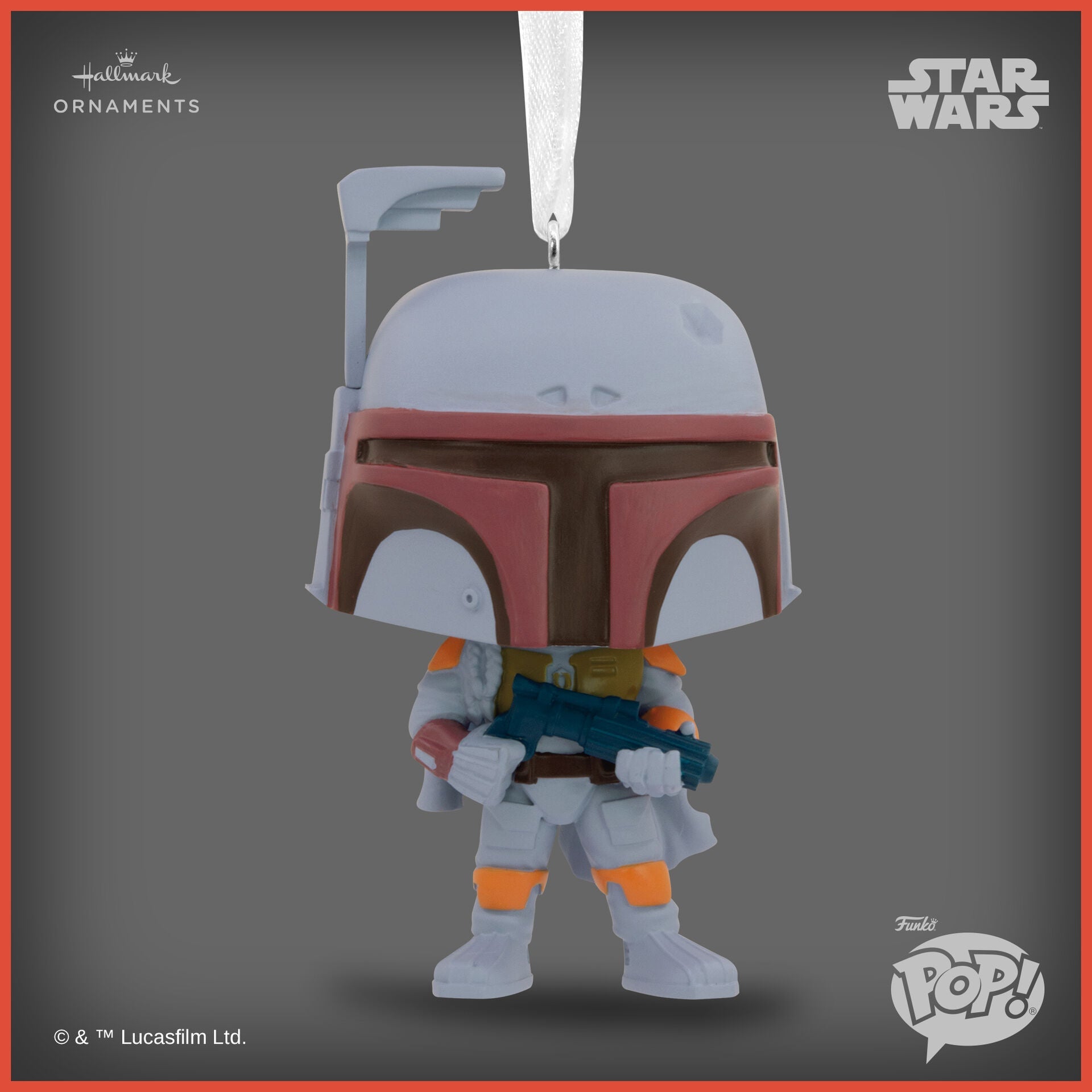 Star Wars™ Boba Fett (Vintage version) Funko Pop!®, New York Comic Con, 2023 Keepsake Ornament