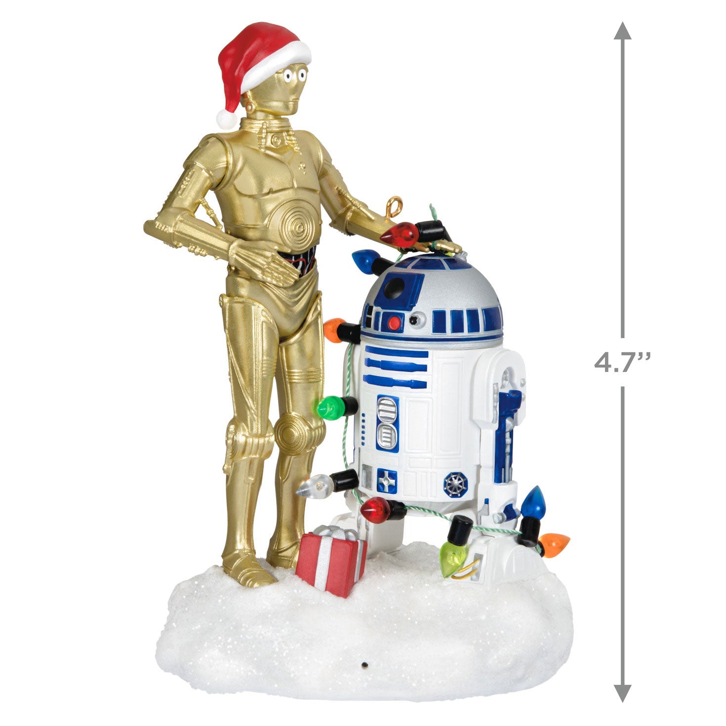 Star Wars C-3PO and R2-D2 Peekbuster 2024 Keepsake Ornament