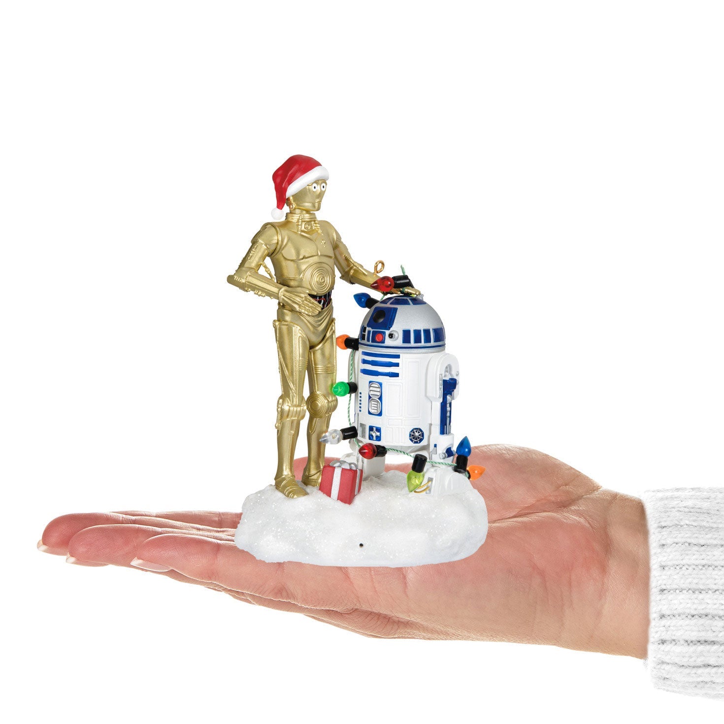 Star Wars C-3PO and R2-D2 Peekbuster 2024 Keepsake Ornament