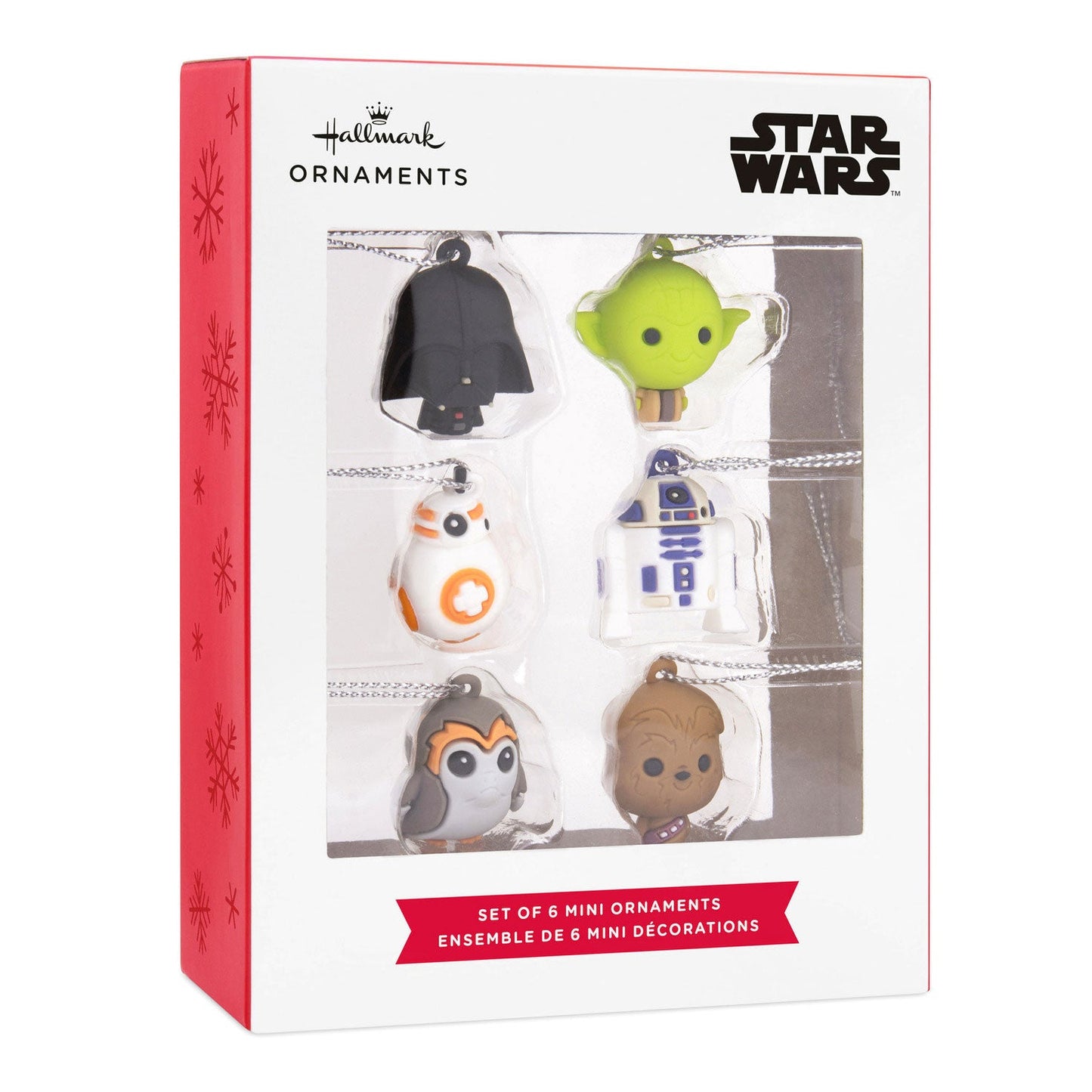 Star Wars Characters Miniature Hallmark Ornaments, Set of 6