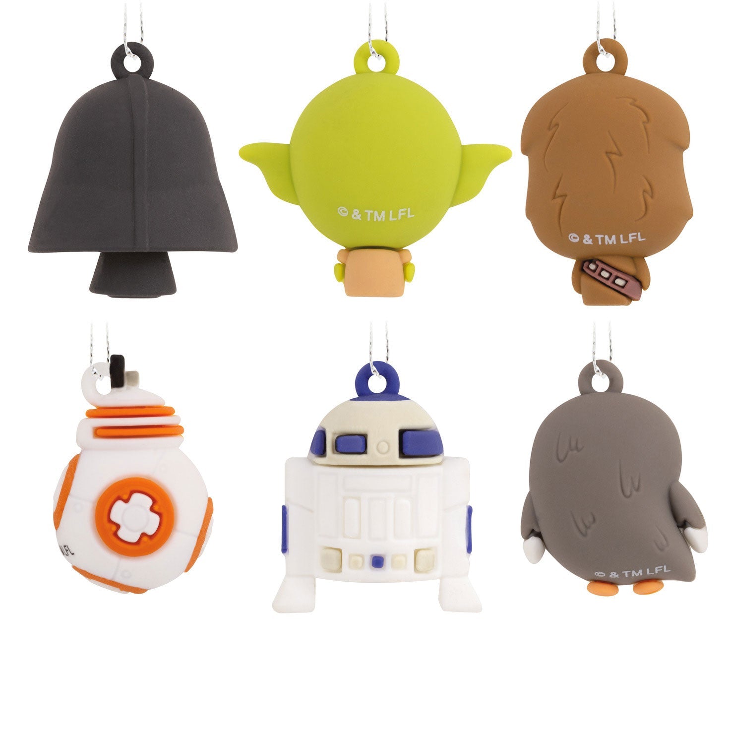 Star Wars Characters Miniature Hallmark Ornaments, Set of 6