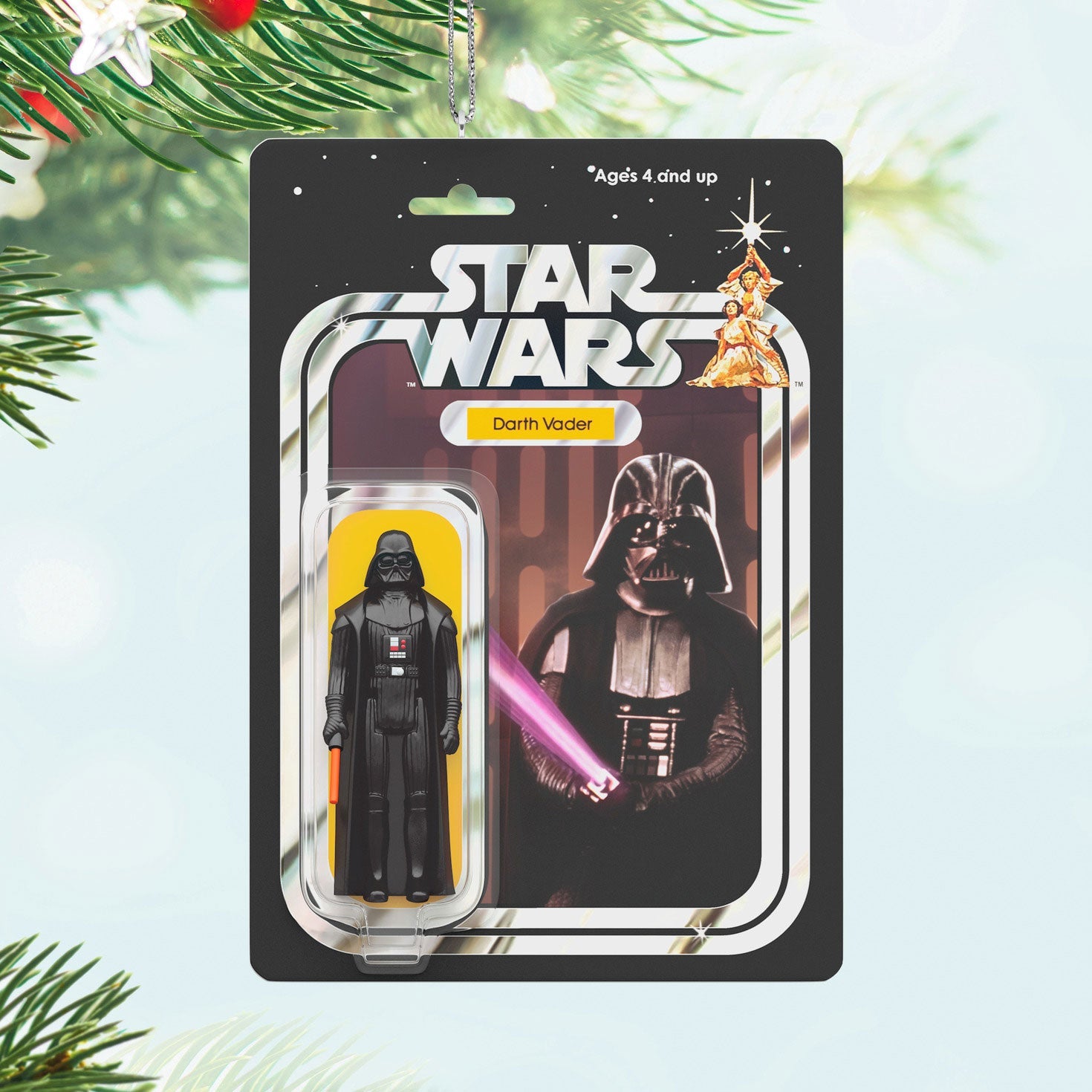 Star Wars Darth Vader Vintage Figure 2024 Keepsake Ornament