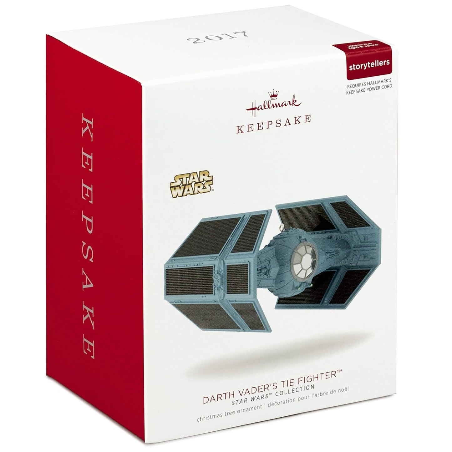 Star Wars Darth Vader's Tie Fighter, 2017 Keepsake Ornament