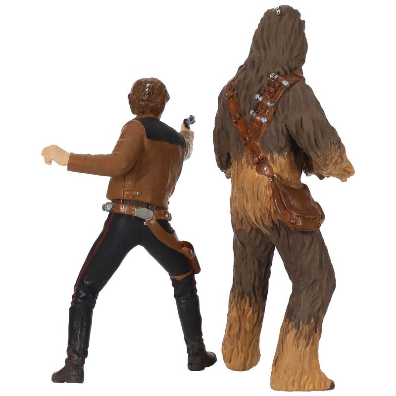 Star Wars - Han Solo and Chewbacca (Set of 2), 2018 Keepsake Ornaments