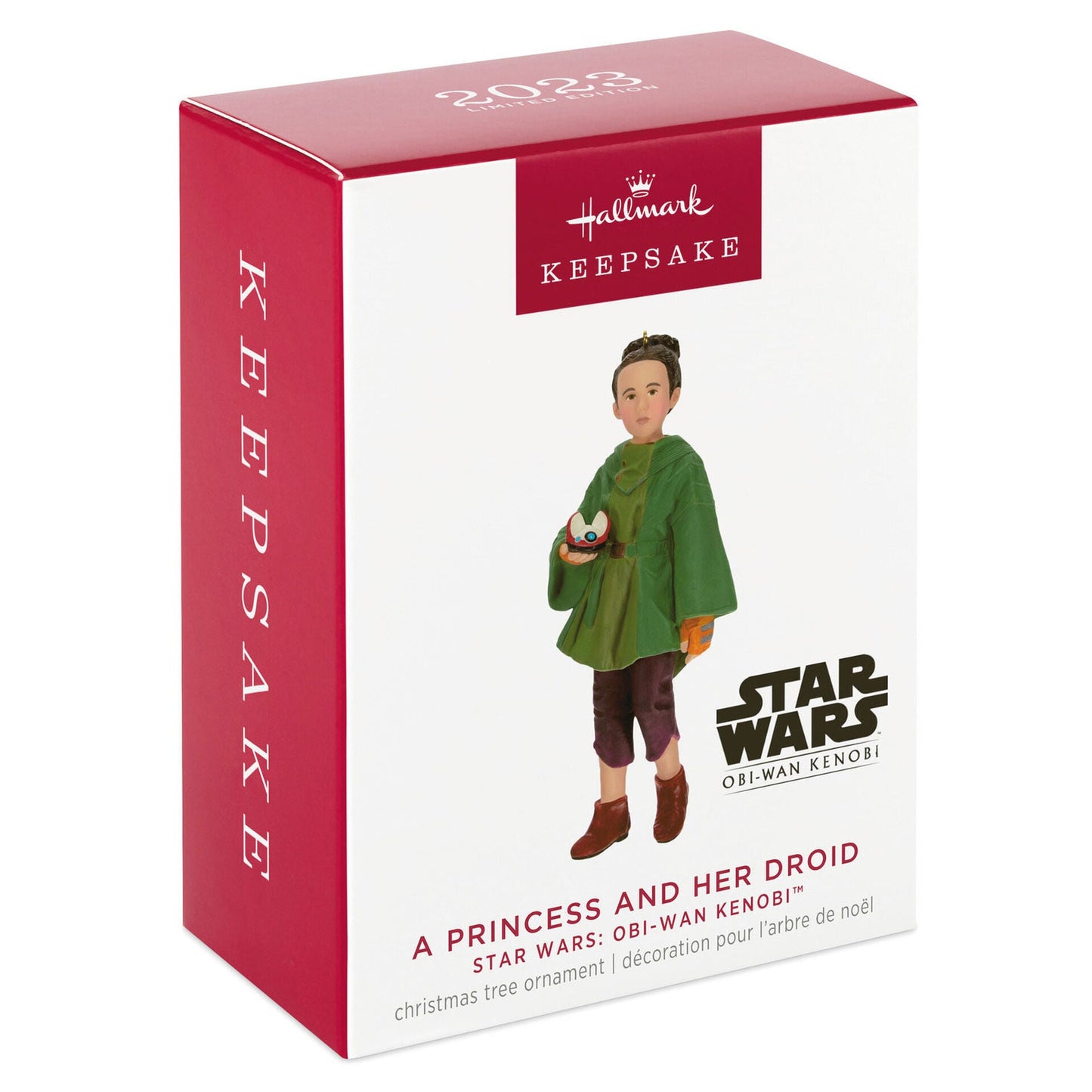 Star Wars: Obi-Wan Kenobi A Princess and Her Droid, Limited 2023 Keepsake Ornament