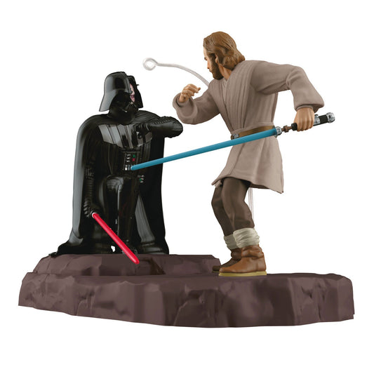 Star Wars: Obi-Wan Kenobi Face-Off With Darth Vader 2024 Keepsake Ornament