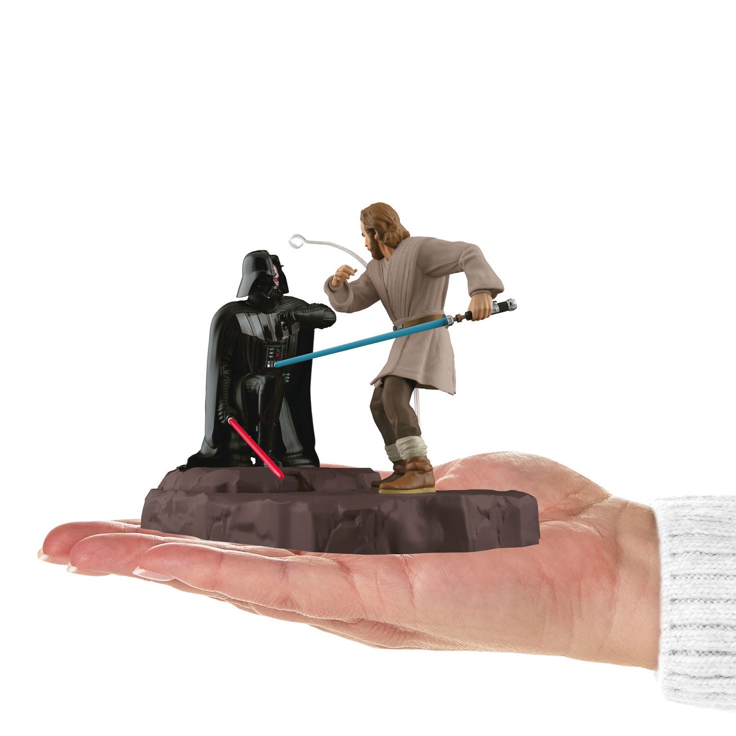 Star Wars: Obi-Wan Kenobi Face-Off With Darth Vader 2024 Keepsake Ornament