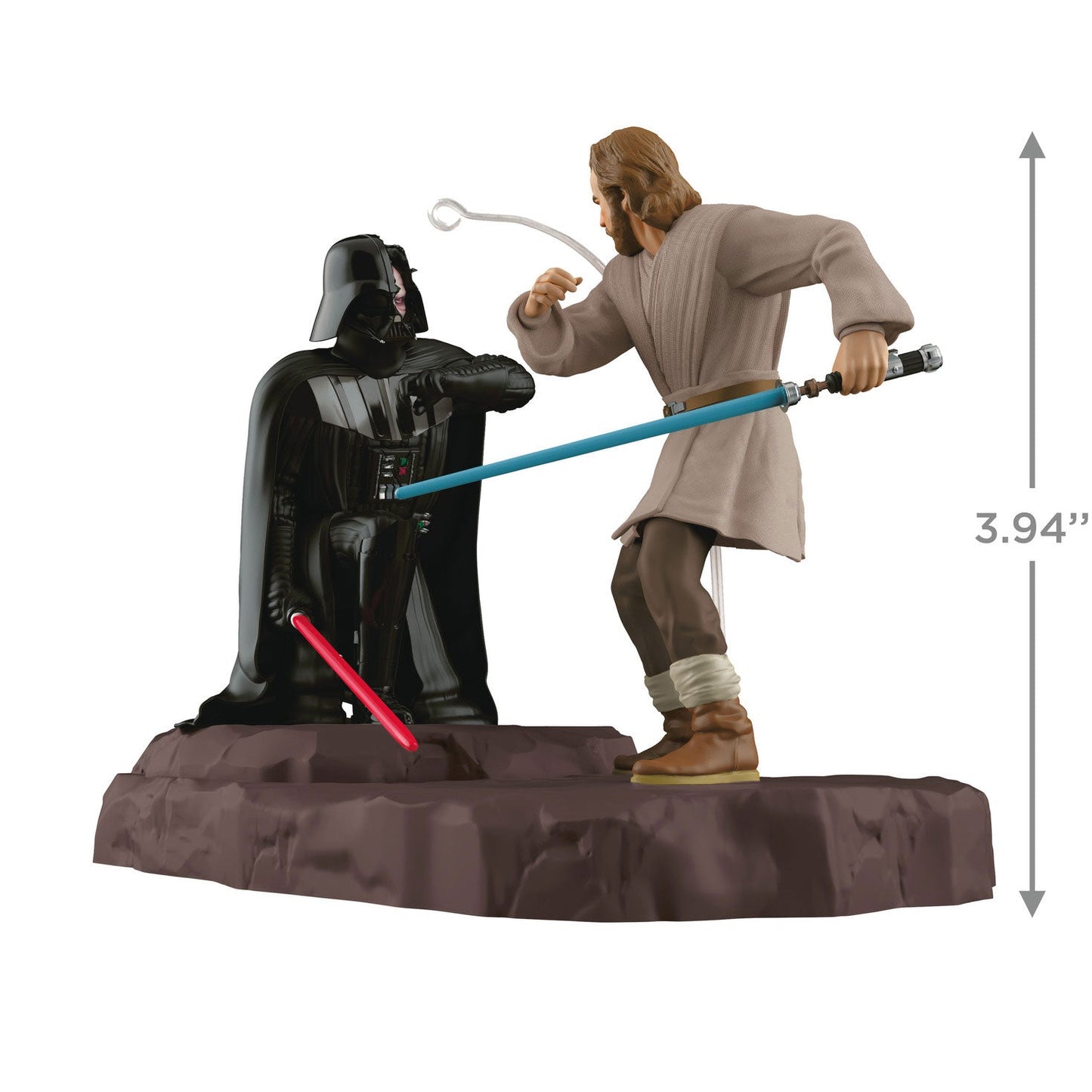 Star Wars: Obi-Wan Kenobi Face-Off With Darth Vader 2024 Keepsake Ornament