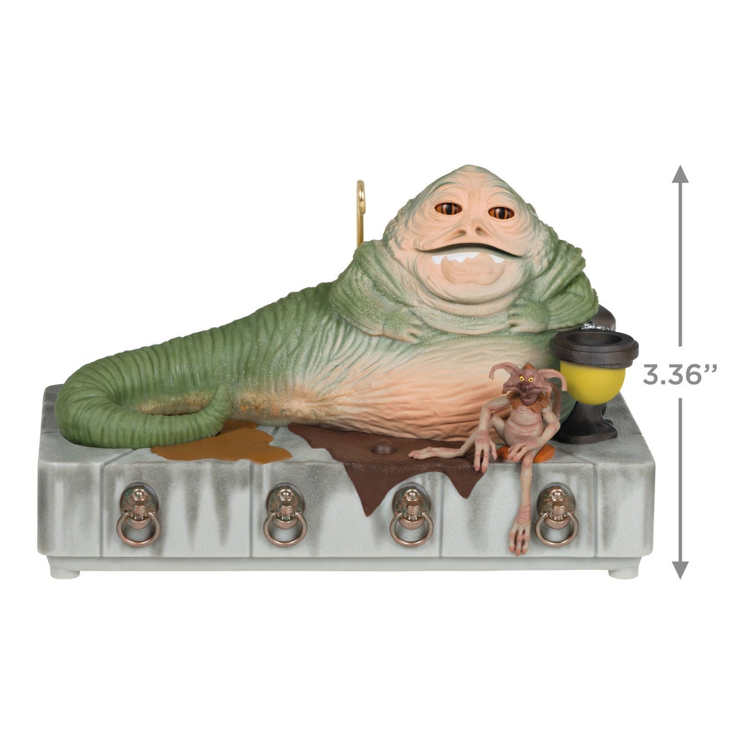 Star Wars: Return of the Jedi Jabba the Hutt, 2023 Keepsake Ornament With Sound and Motion