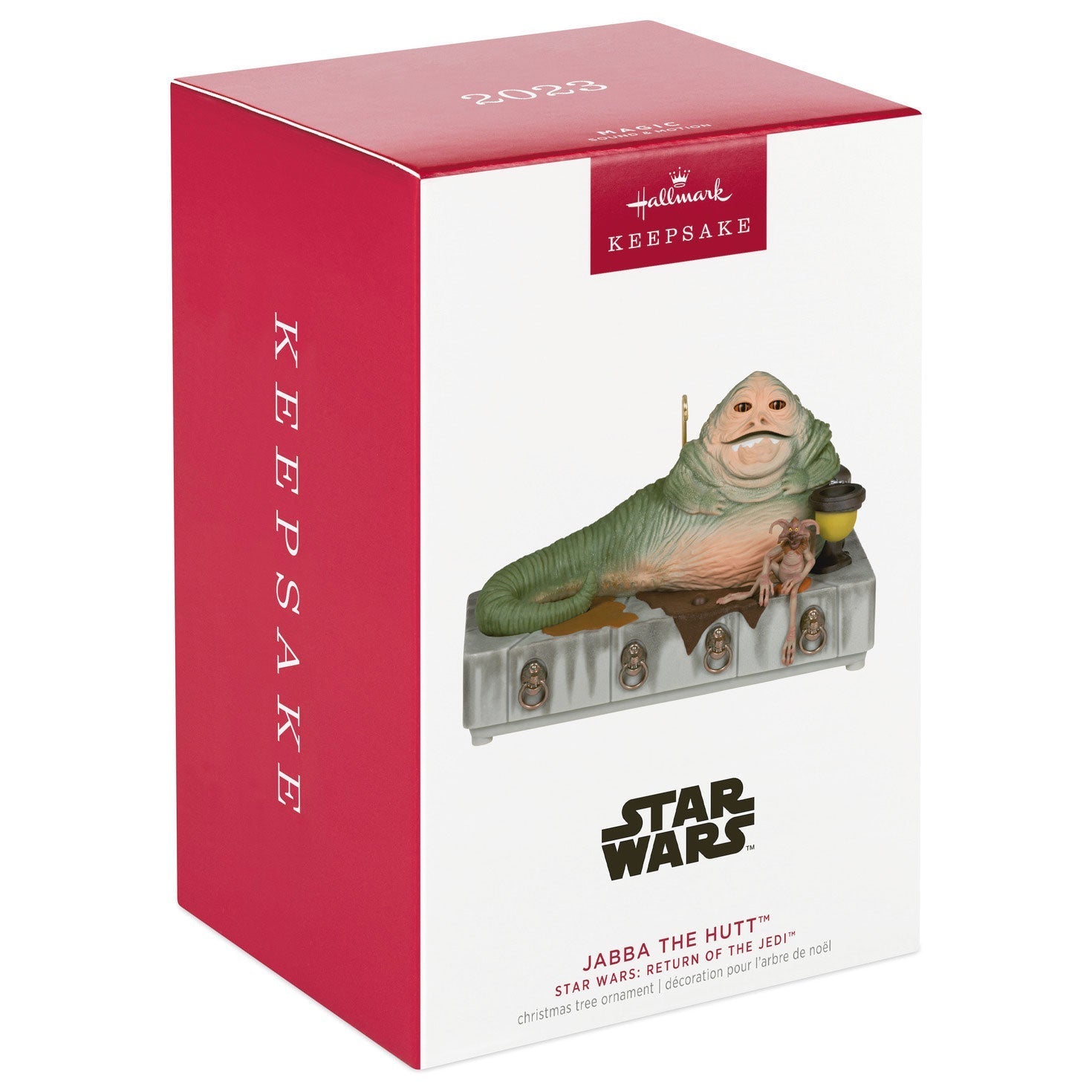 Star Wars: Return of the Jedi Jabba the Hutt, 2023 Keepsake Ornament With Sound and Motion