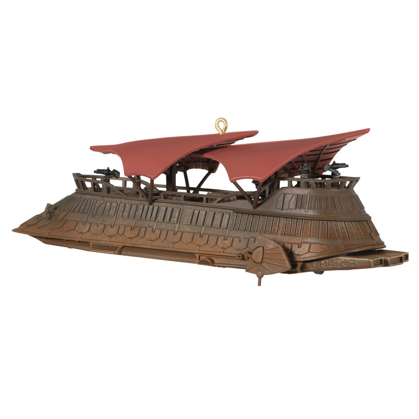 Star Wars: Return of the Jedi Jabbas Sail Barge, The Khetanna, 2023 Keepsake Ornament With Sound