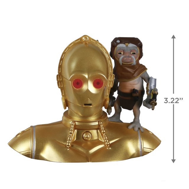 Star Wars Rise of Skywalker - C-3PO and Babu Frik, 2021 Keepsake Ornament