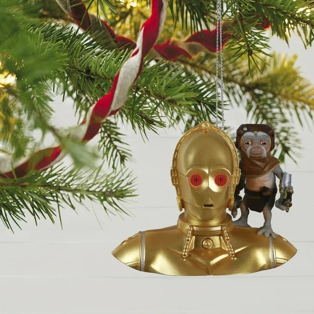 Star Wars Rise of Skywalker - C-3PO and Babu Frik, 2021 Keepsake Ornament