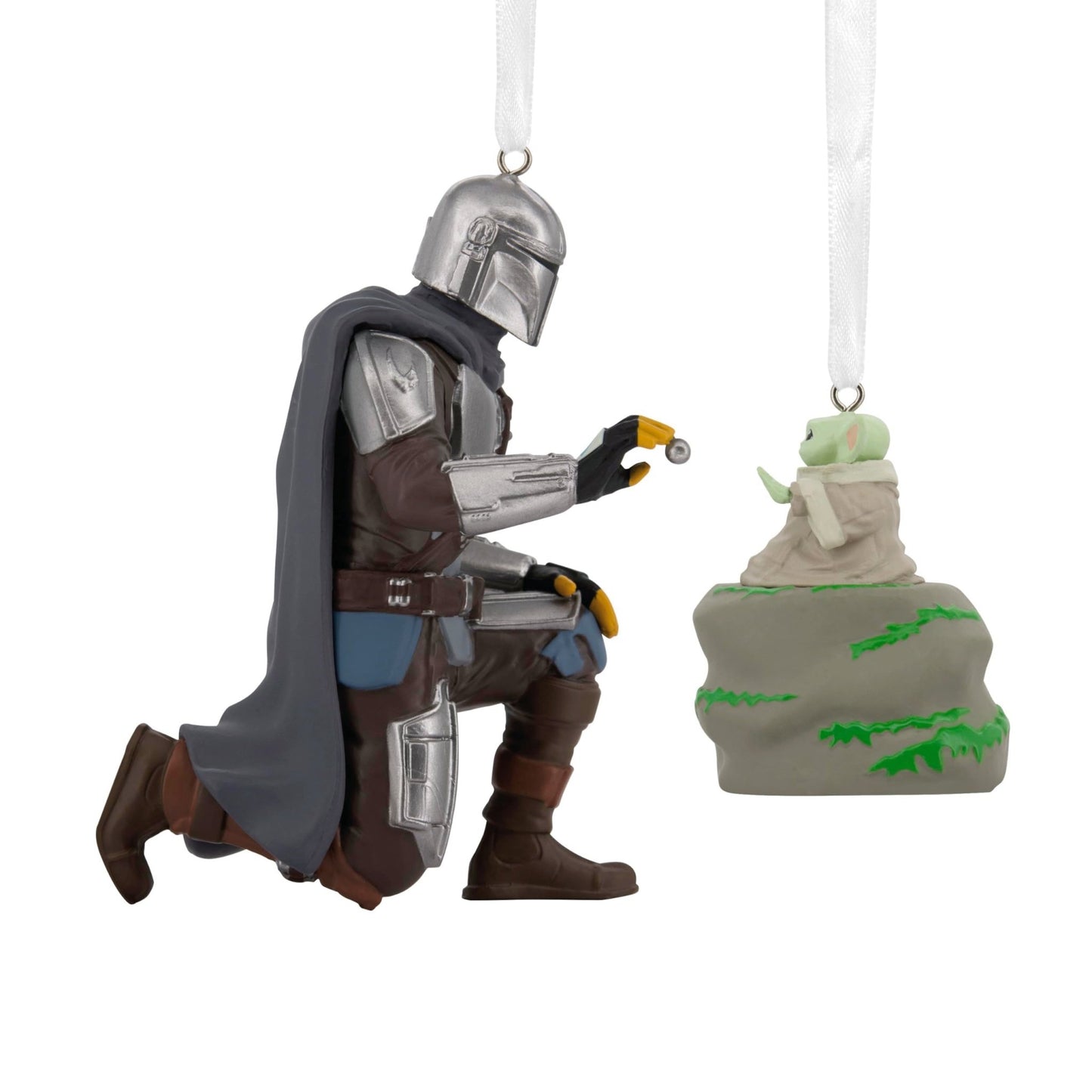 Star Wars: The Mandalorian and Grogu Hallmark Ornaments, Set of 2, May The 4th