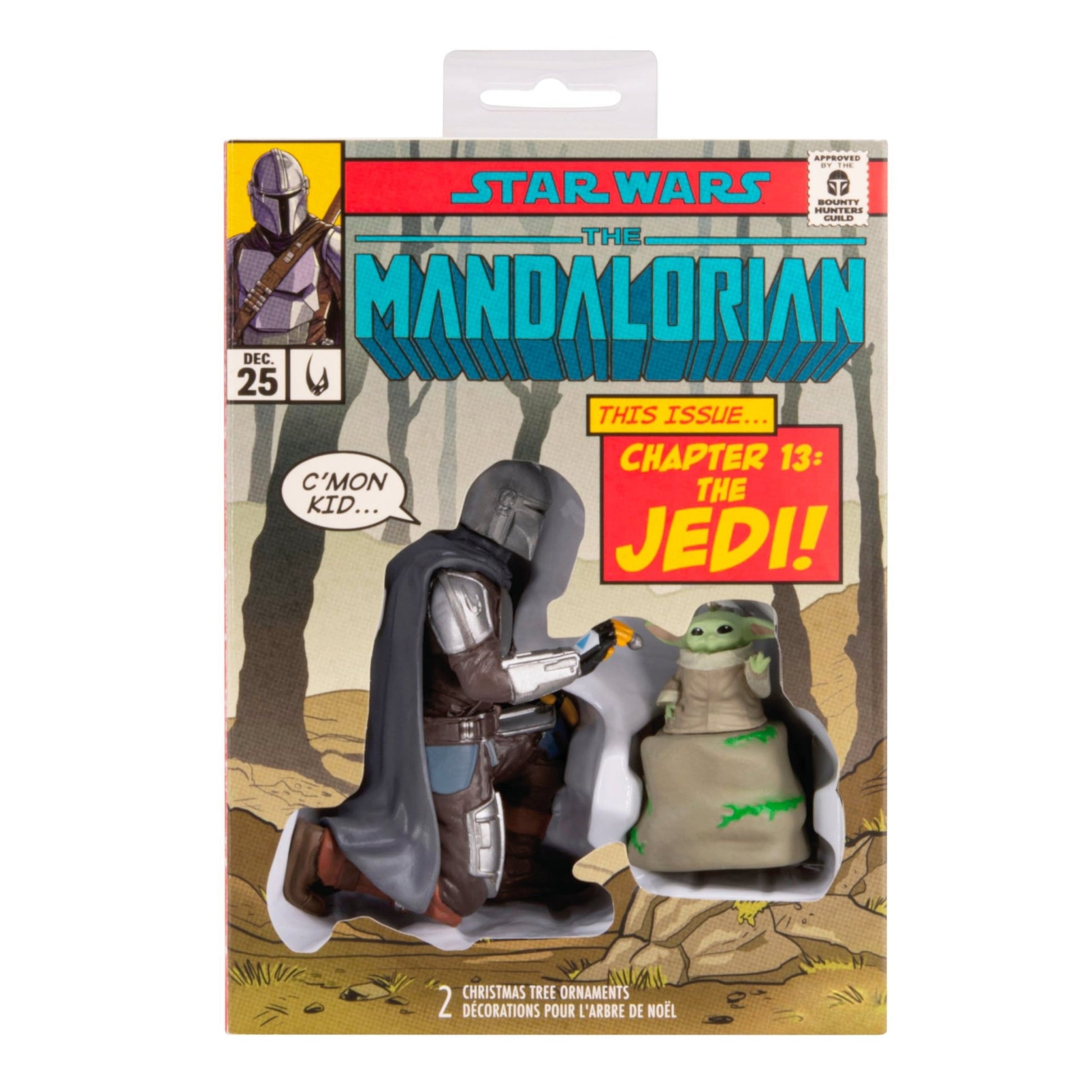 Star Wars: The Mandalorian and Grogu Hallmark Ornaments, Set of 2, May The 4th