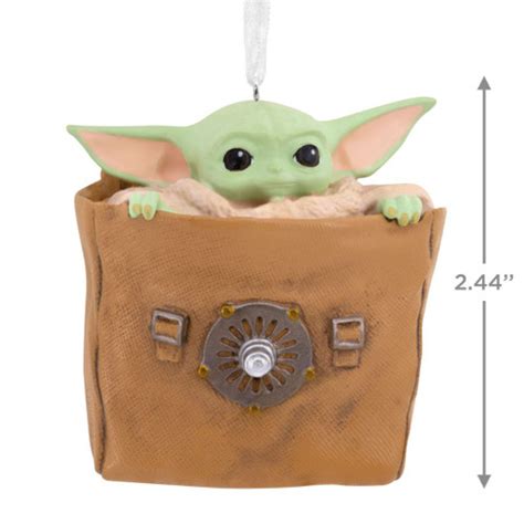 Star Wars: The Mandalorian Grogu in Bag Hallmark Ornament