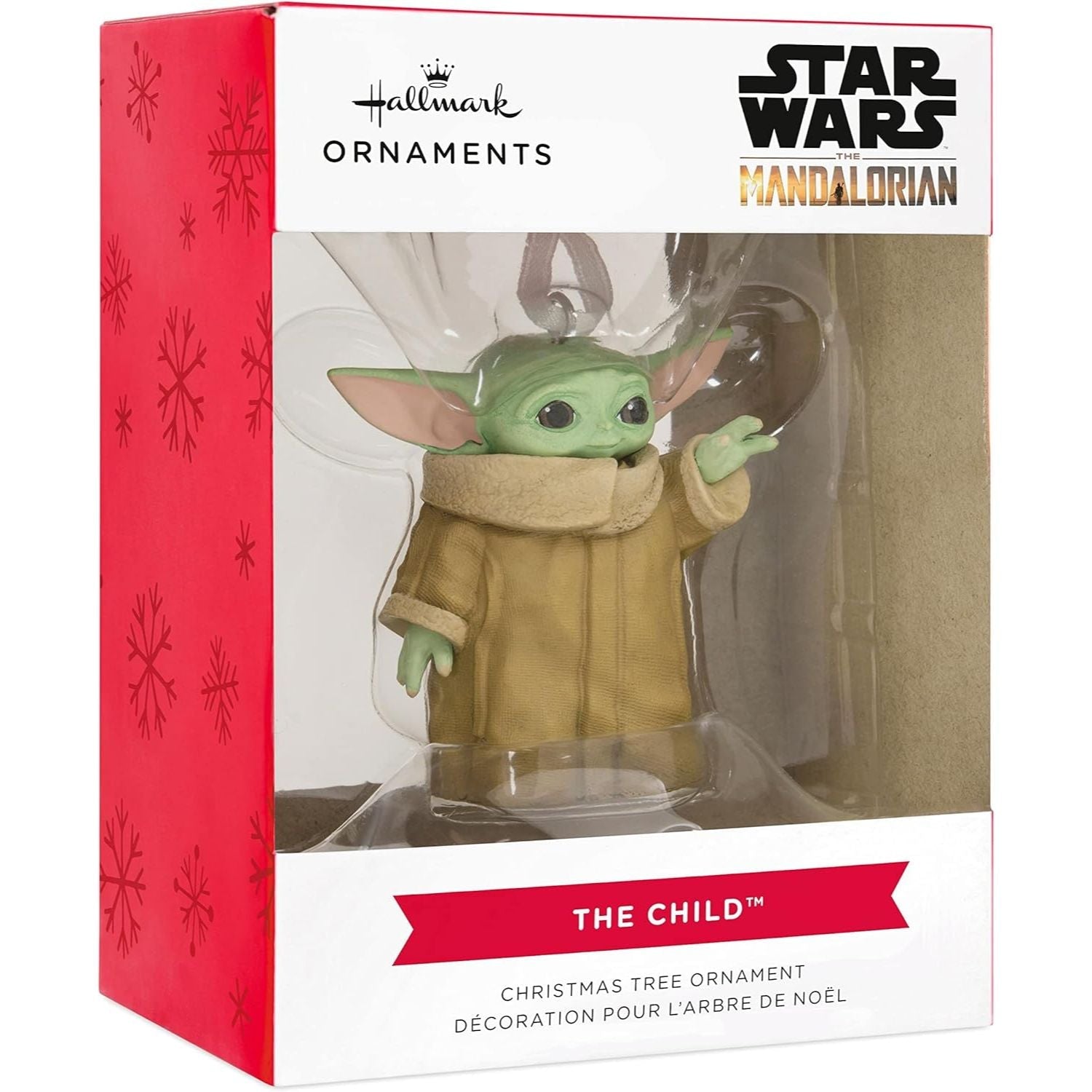 Star Wars: The Mandalorian The Child Grogu, May The 4th Be with You Hallmark Ornament