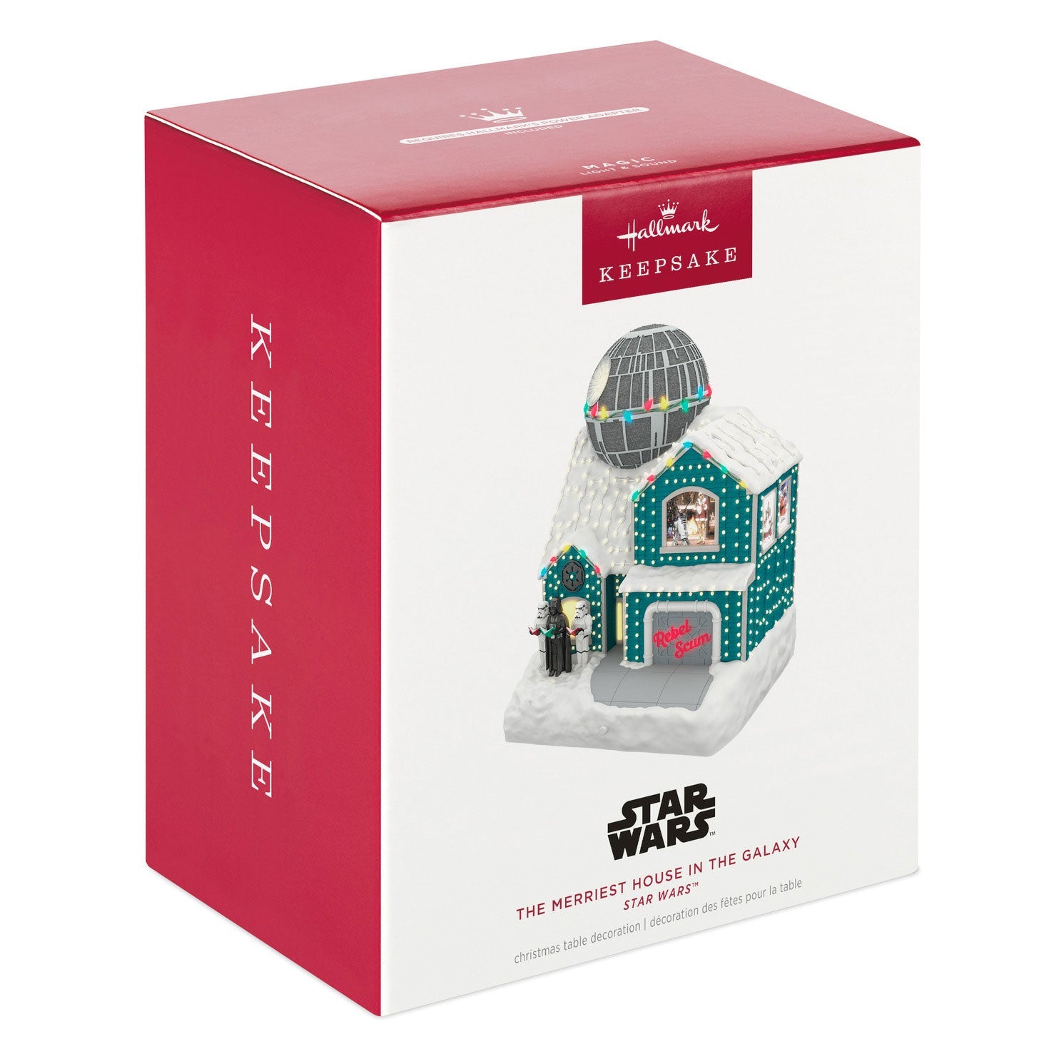 Star Wars The Merriest House in the Galaxy Musical Tabletop Decoration