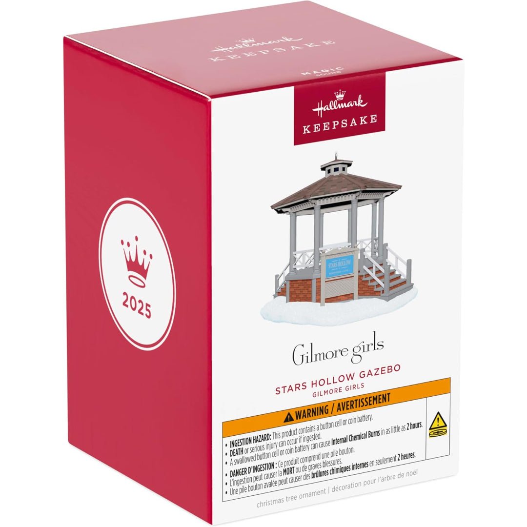 Stars Hollow Gazebo Gilmore Girls 2025 Keepsake Ornament
