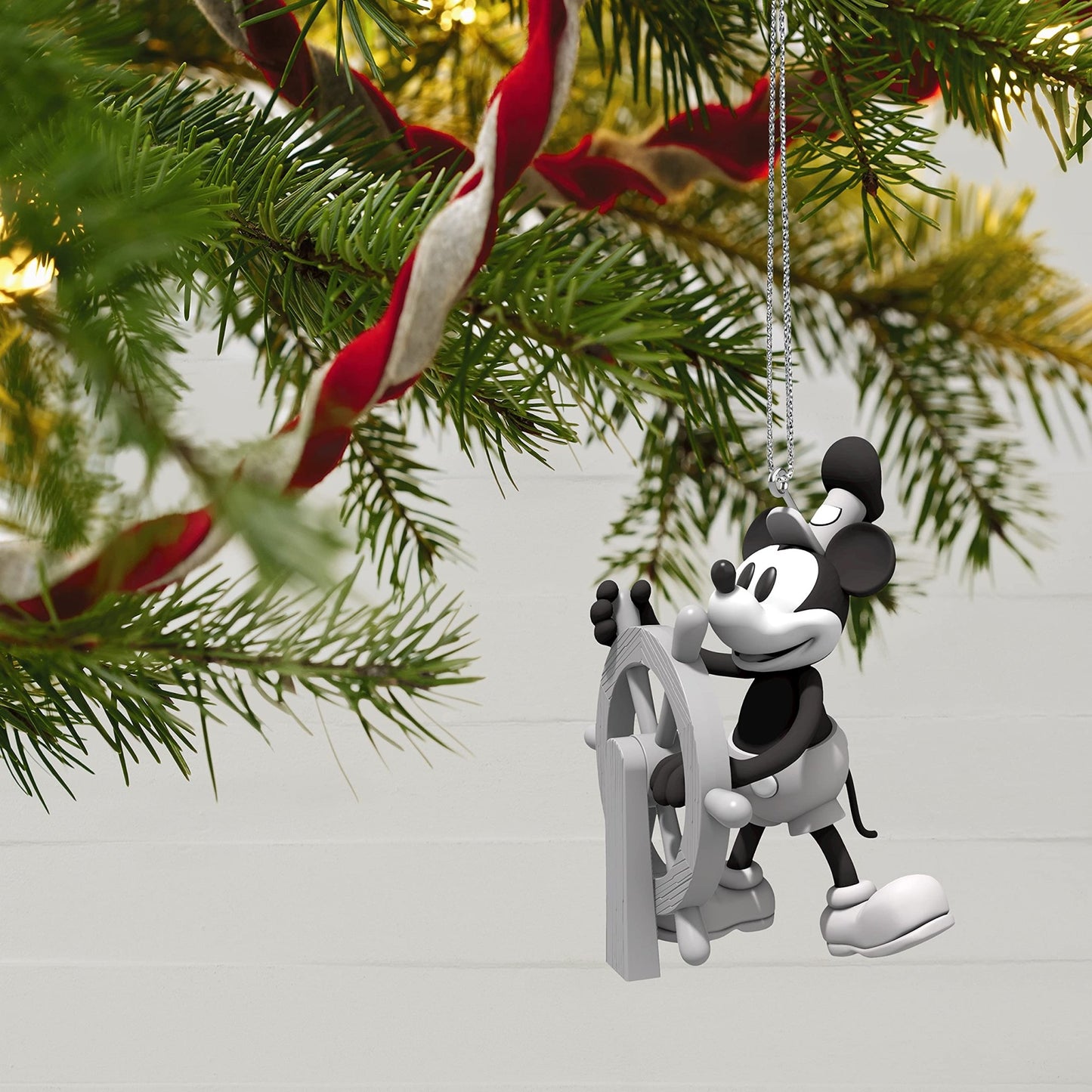 Steamboat Willie, Disney Mickey's Movie Mouseterpieces, 2021 Keepsake Ornament