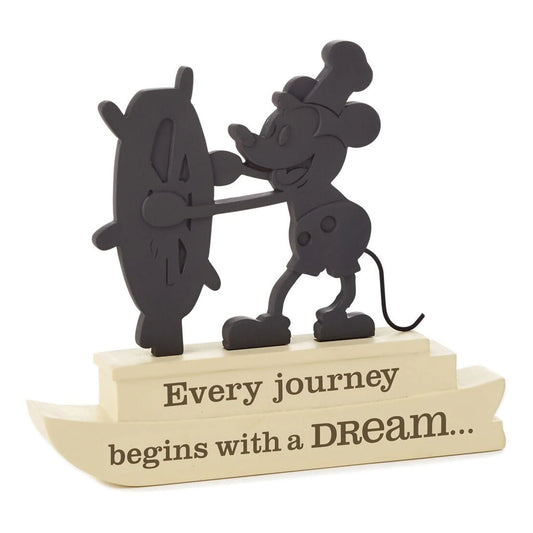 Steamboat Willie "Every Journey Begins with a Dream" Silhouette