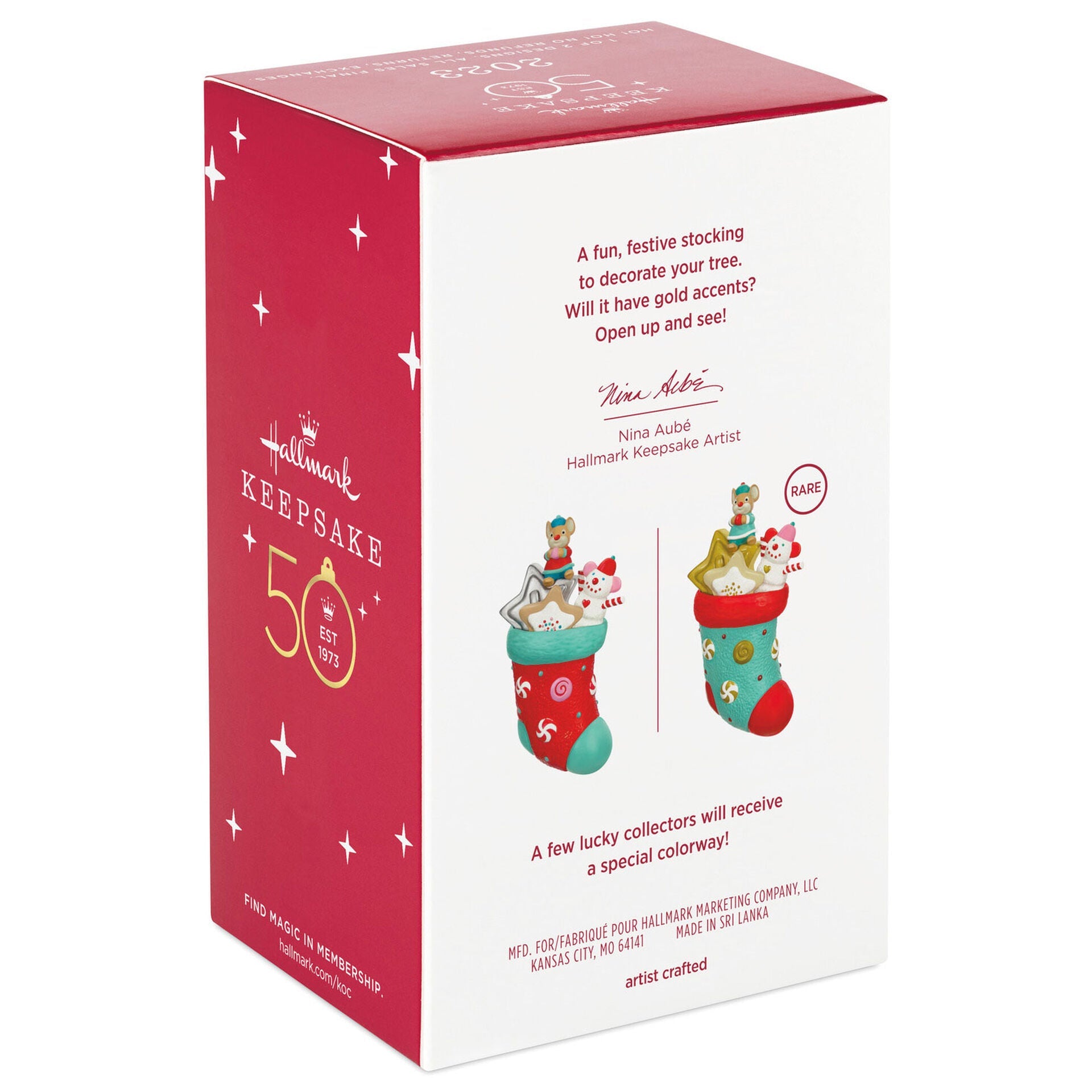 Stocking Stuffers Surprise Mystery, KOC Exclusive 2023 Keepsake Ornament