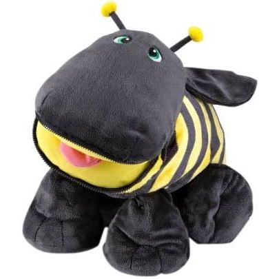 Stuffies Bizzy the Bee Zip Pockets Stuffed Toy