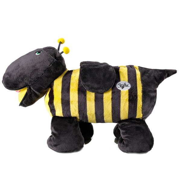 Stuffies Bizzy the Bee Zip Pockets Stuffed Toy