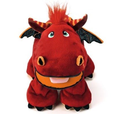 Stuffies Blaze the Dragon Zip Pockets Stuffed Toy