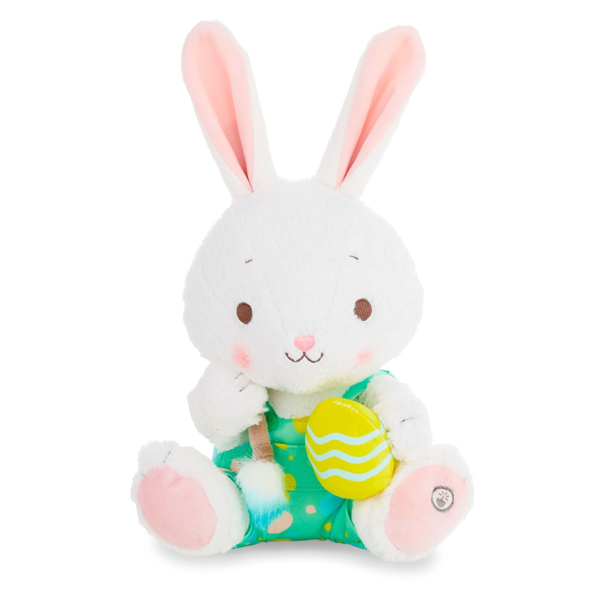 Sunshiny Day Bunny Singing Stuffed Animal With Motion, 13.5" H