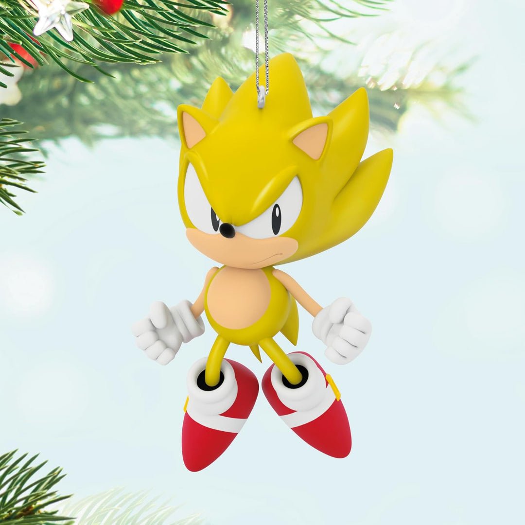 Super Sonic Sonic the Hedgehog 2025 Keepsake Ornament