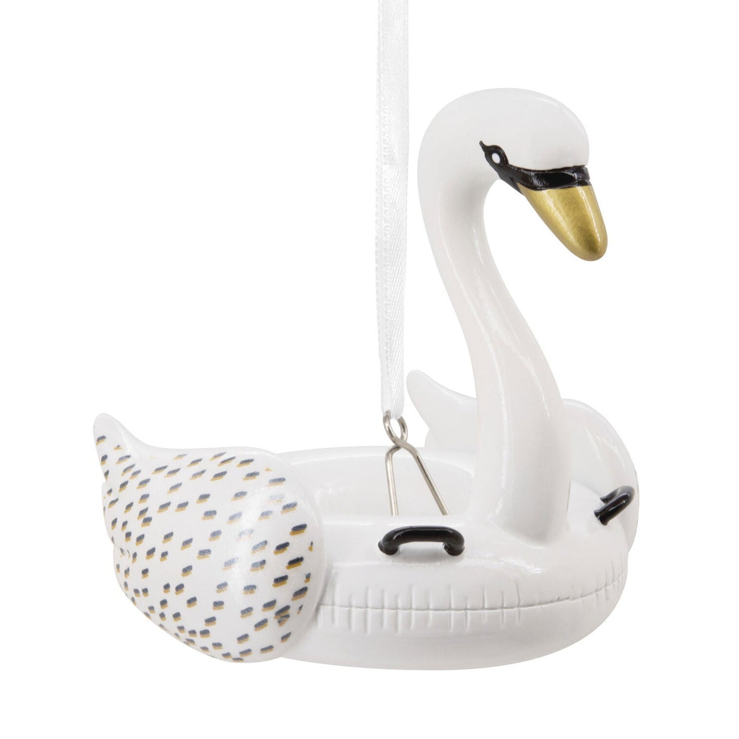 Swan Pool Float Hallmark Ornament